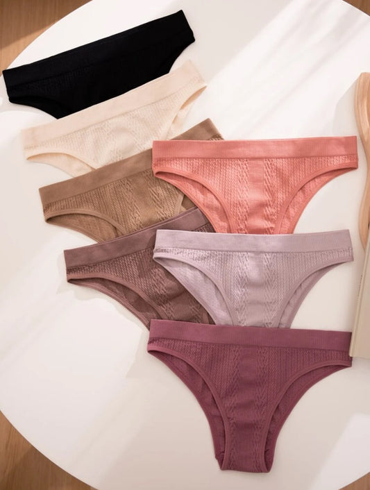 Underwear&Sleepwear Basics 7pack Textured Panty Set