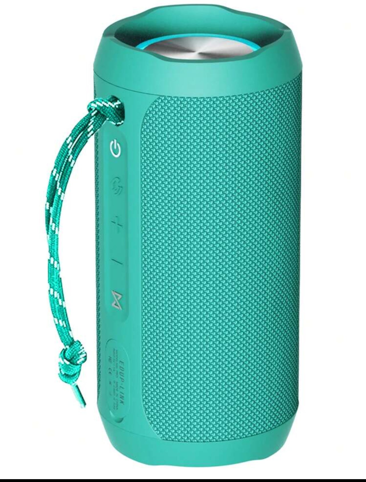 Waterproof Portable Bluetooth Speaker - 20W Louder Wireless Speaker With 20 Hours Playtime, TWS Pairing, RGB Lights And TF Slot - Perfect For Beach And Pool